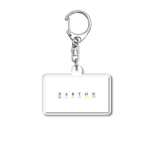 ZABTON Acrylic Key Chain