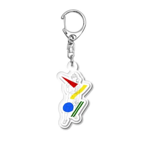 爆誕 Acrylic Key Chain