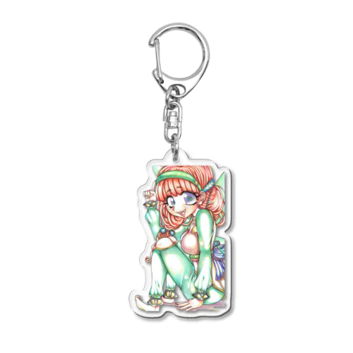 妖精の少女 Acrylic Key Chain