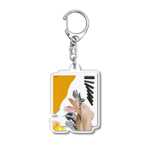 Hands Acrylic Key Chain