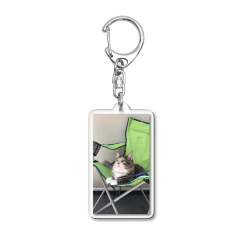 くうとお庭デート Acrylic Key Chain