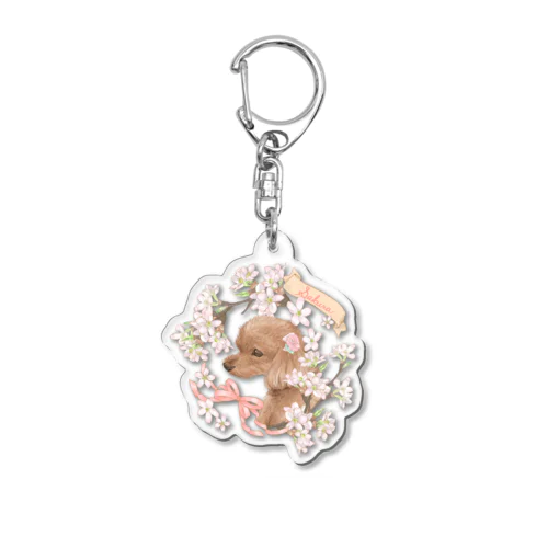 さくらちゃん🌸振り向き Acrylic Key Chain