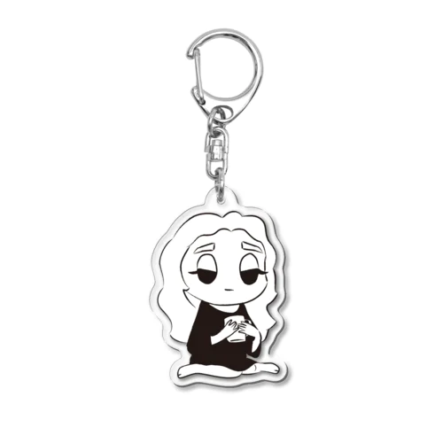 チルガール Acrylic Key Chain