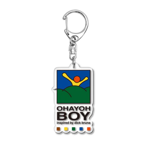 OHAYOH boy Acrylic Key Chain