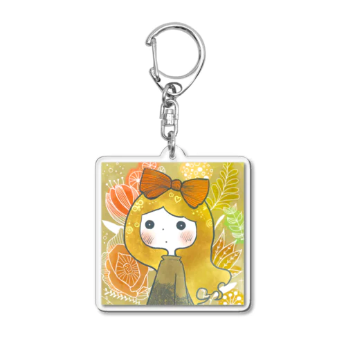 cute cute girl item 013 Acrylic Key Chain