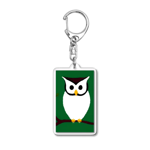 ふくろう Acrylic Key Chain