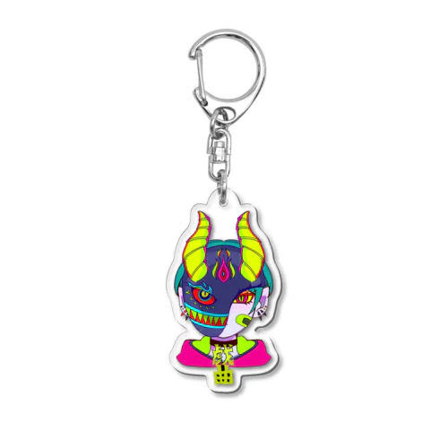 仮面男子 戯曲くん Acrylic Key Chain