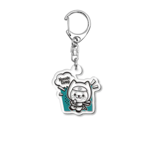 バイカラーにんじゃ君 Acrylic Key Chain