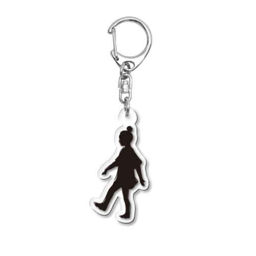 Ruleluシルエットキーホルダー Acrylic Key Chain