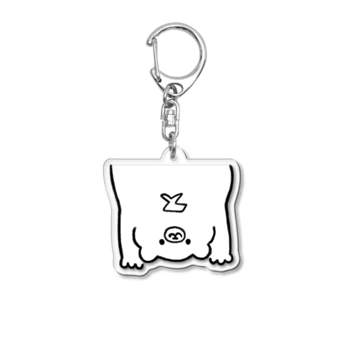 答えは、マスクです。 Acrylic Key Chain