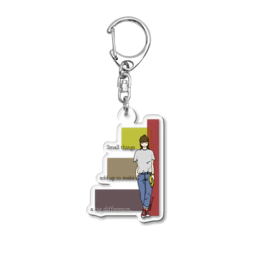 かわいいあの子２ Acrylic Key Chain