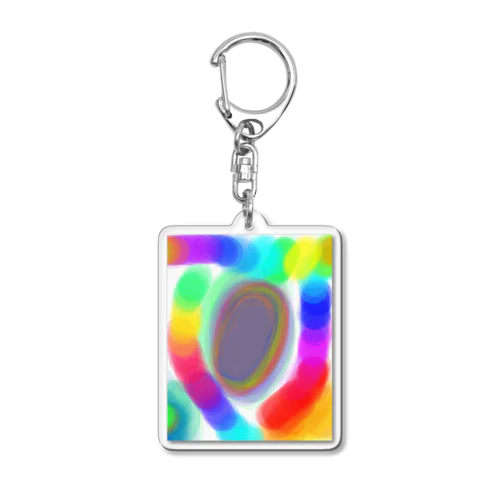 にじのあな Acrylic Key Chain