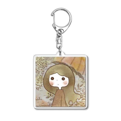 cute cute girl item 017 Acrylic Key Chain