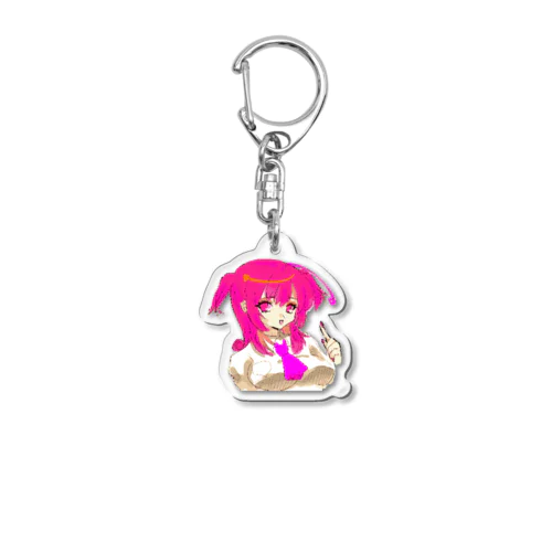 アキバ♡ピンク(平成インターネット) Acrylic Key Chain