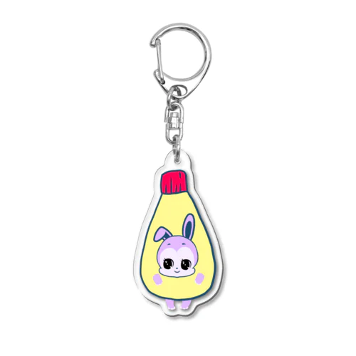 マヨうさ Acrylic Key Chain