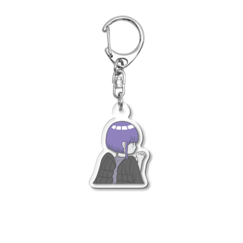 堕天使ちゃん　祈り Acrylic Key Chain