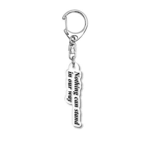 NCT 127 2baddies lyric Acrylic Key Chain