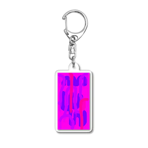 pinkなミッドナイト Acrylic Key Chain