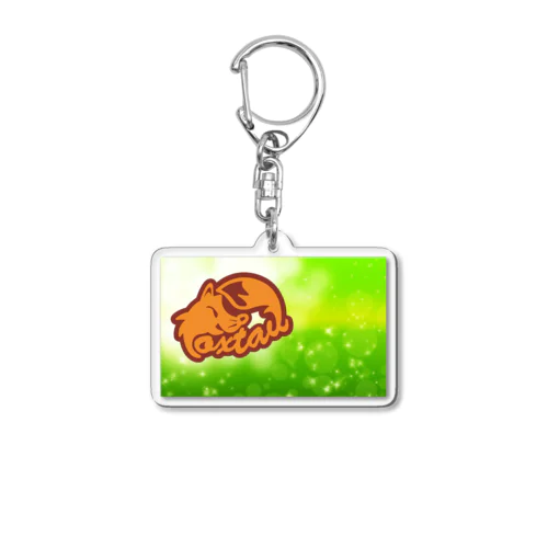 グリーンテイルくん Acrylic Key Chain