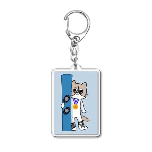 アルペンばにら優勝 Acrylic Key Chain