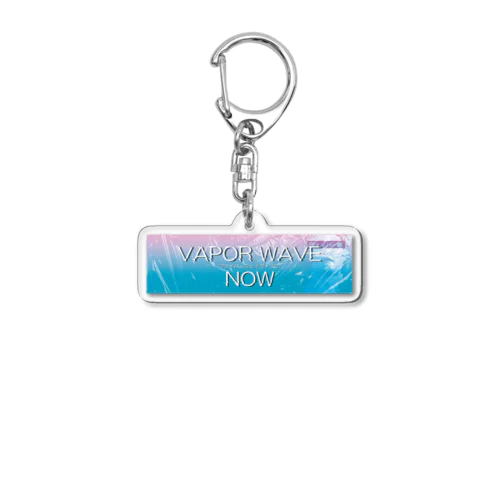 #EX Vaporwave_Now Acrylic Key Chain