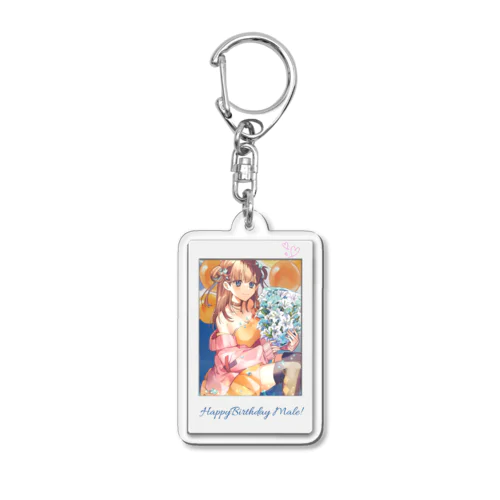 マーレのチェキ風アクキー(2022 HPB) Acrylic Key Chain