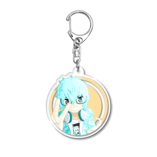 かるぴロゴ無し Acrylic Key Chain