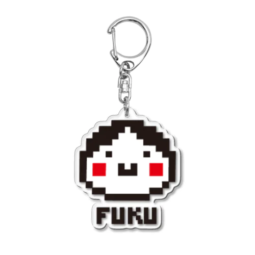 ピクセルお福さん Acrylic Key Chain