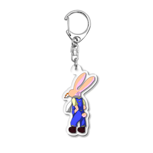 オツカレうさぎ Acrylic Key Chain