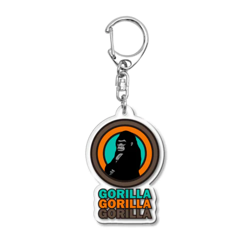 GORILLA GORILLA GORILLA Acrylic Key Chain