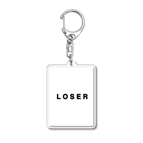 LOSER Acrylic Key Chain