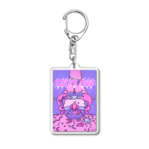 LIPPY GUU Acrylic Key Chain