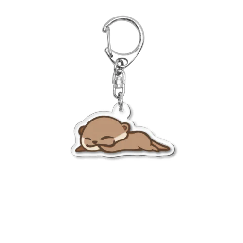 おしゃぶりカワウソ Acrylic Key Chain