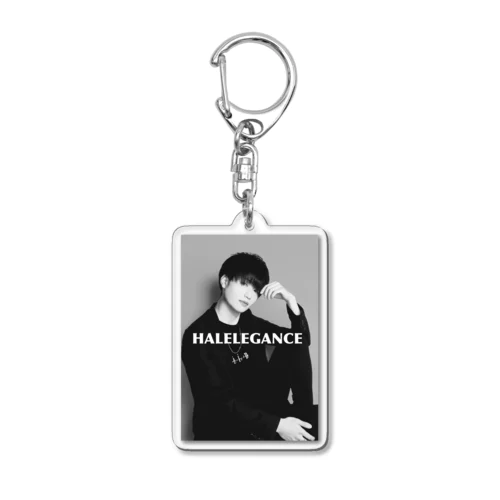 HALELEGANCE 顔写真付き Acrylic Key Chain