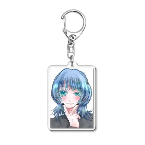 アオちゃん Acrylic Key Chain