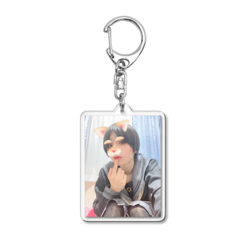 いるにすちゃん(制服) Acrylic Key Chain