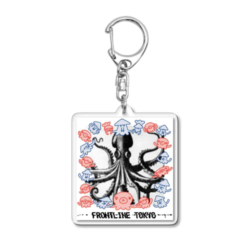 Front_Tokyo_01 Acrylic Key Chain