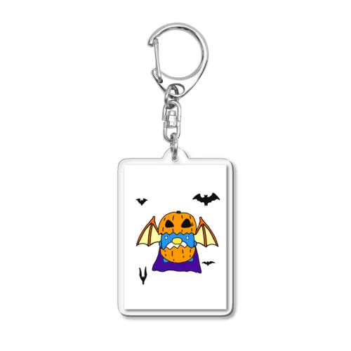 Halloween monster Acrylic Key Chain