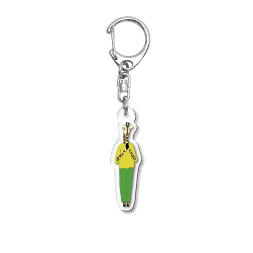 保健室のきりん Acrylic Key Chain