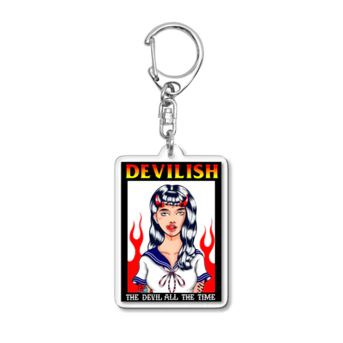 『DEVILISH』 Acrylic Key Chain