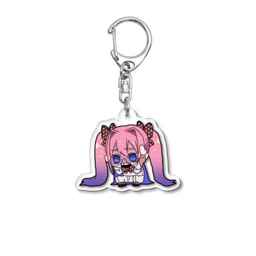 魔術師見習いの魔力ラト（まぢからと） Acrylic Key Chain