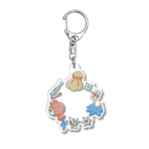 宝尽くし Acrylic Key Chain