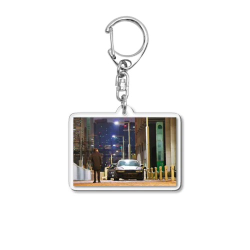 La mia auto Acrylic Key Chain