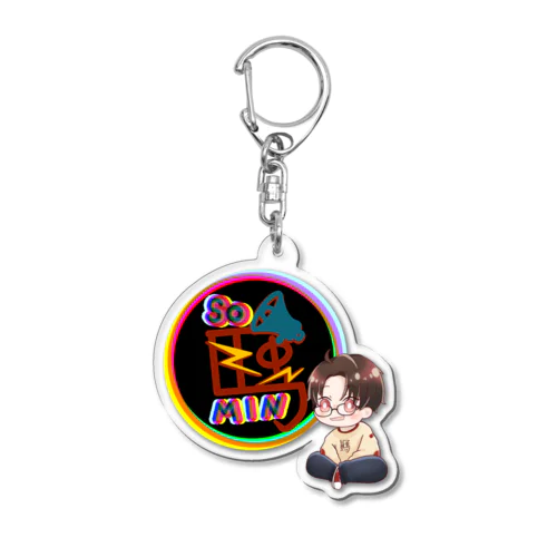 喋る騒音機タカ ミニキャラ Acrylic Key Chain