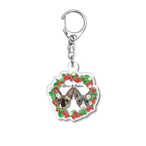 ohana sophia Acrylic Key Chain