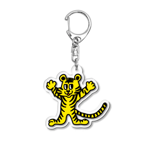 ラッキータイガーくん Acrylic Key Chain