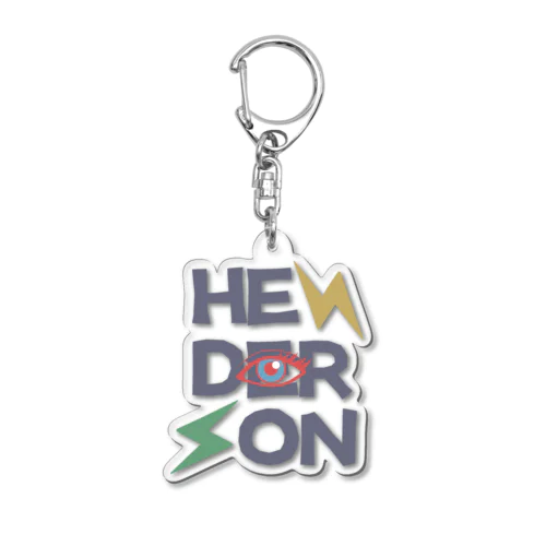 HENDERSON Acrylic Key Chain