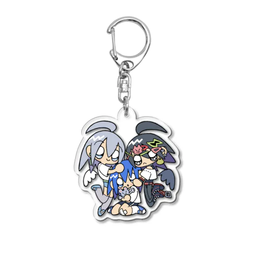 ３兄弟のなかよしアクキー Acrylic Key Chain