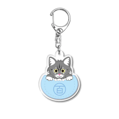 【ベイビー百（サイベリアン）】グッズ-02 Acrylic Key Chain