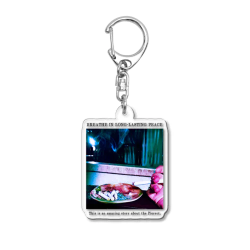 BREATHE IN LONG-LASTING PEACE Acrylic Key Chain